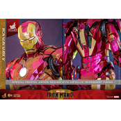 Iron Man 2 Movie Masterpiece Diecast 1/6 Iron Man Mark VI (Fractal Armor) Hot Toys Exclusive 33cm Iron Man 2 Movie Masterpiece Diecast 1/6 Iron Man Mark VI (Fractal Armor) Hot Toys Exclusive 33cm