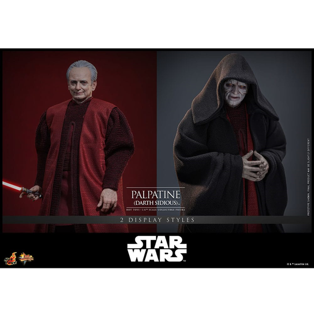 Star Wars Revenge of the Sith 1/6 Palpatine (Darth Sidious) Action Figure 29cm