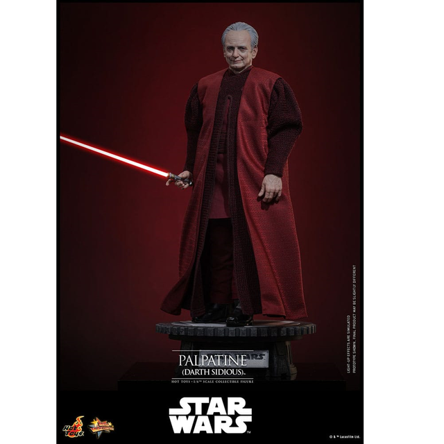 Star Wars Revenge of the Sith 1/6 Palpatine (Darth Sidious) Action Figure 29cm