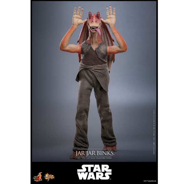Star Wars 1/6 Jar Jar Binks Action Figure 33cm