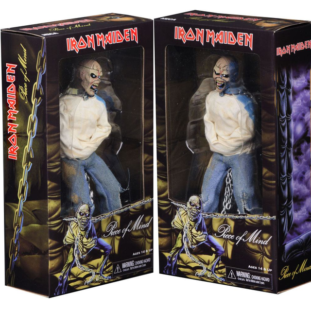 Iron Maiden Retro Action Figure Eddie Piece Of Mind 20cm