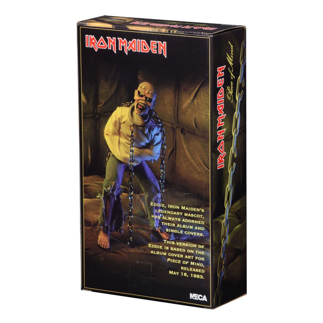 Iron Maiden Retro Action Figure Eddie Piece Of Mind 20cm