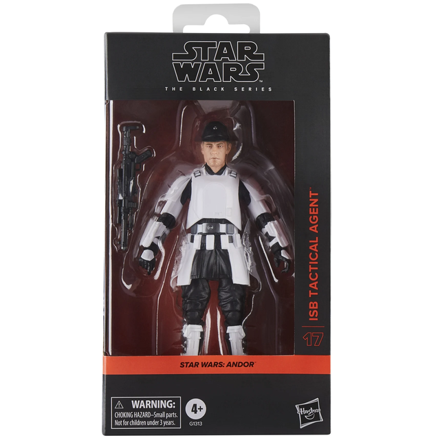 Star Wars: Andor Black Series ISB Tactical Agent Action Figure 15cm