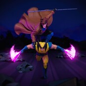 Marvel Deluxe Art Scale Statue 1/10 X-Men´97 Gambit & Wolverine 29cm