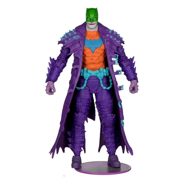 DC Multiverse Batman (Dark Nights: Death Metal) Jokerized (Gold Label) 18cm