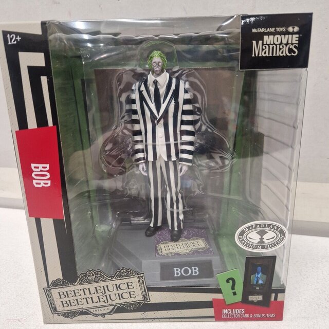 Bob the Shrinker Movie Maniacs: Beetlejuice, Beetlejuice PVC Statue 15cm