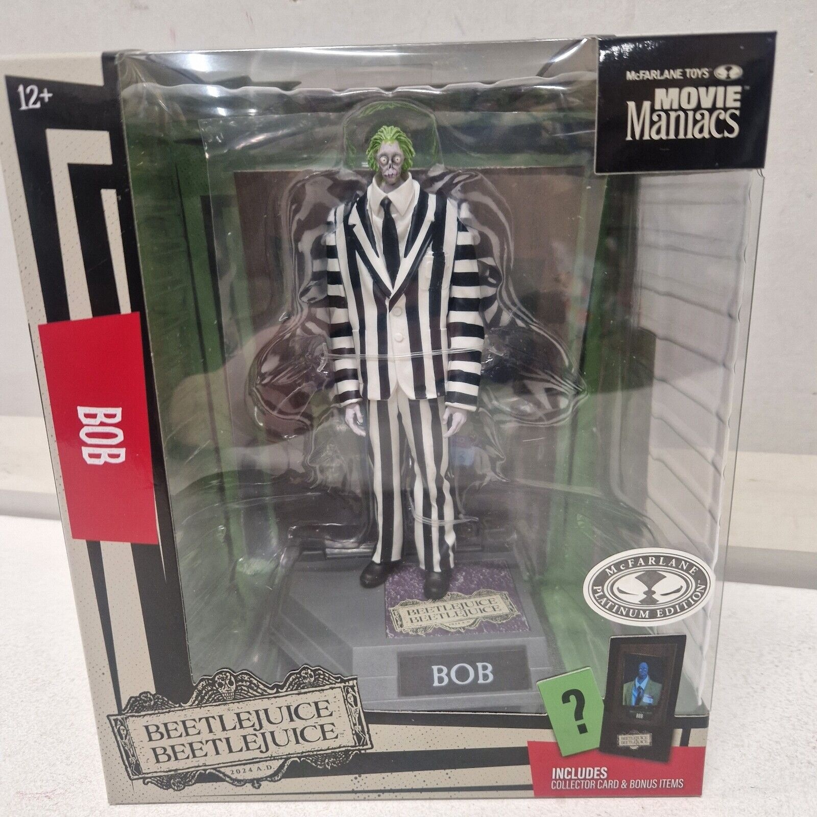 McFarlane Bob the Shrinker PVC Statue Platinum