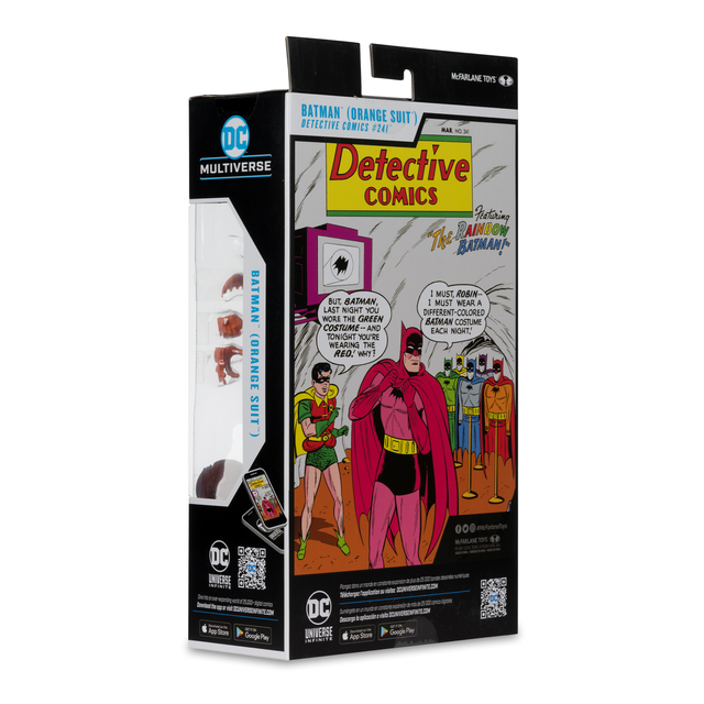 DC Multiverse Batman Orange Suit (Red Platinum) Action Figure 18cm DC Multiverse Batman Orange Suit (Red Platinum) Action Figure 18cm