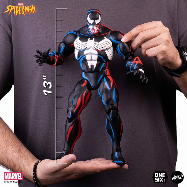 Spider-Man: The Animated Series Venom 1/6 Scale Figure 30cm