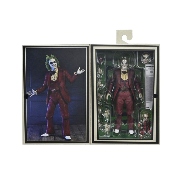 Ultimate Beetlejuice Wedding Tuxedo Action Figure 18cm