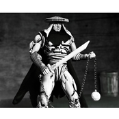 NECA Teenage Mutant Ninja Turtles Elite Foot Assassin (Black & White Variant) Action Figure 18cm