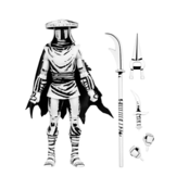 NECA Teenage Mutant Ninja Turtles Elite Guard (Black & White Variant) Action Figure 18cm