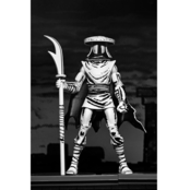 NECA Teenage Mutant Ninja Turtles Elite Guard (Black & White Variant) Action Figure 18cm