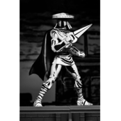 NECA Teenage Mutant Ninja Turtles Elite Guard (Black & White Variant) Action Figure 18cm