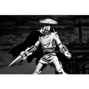 NECA Teenage Mutant Ninja Turtles Elite Guard (Black & White Variant) Action Figure 18cm