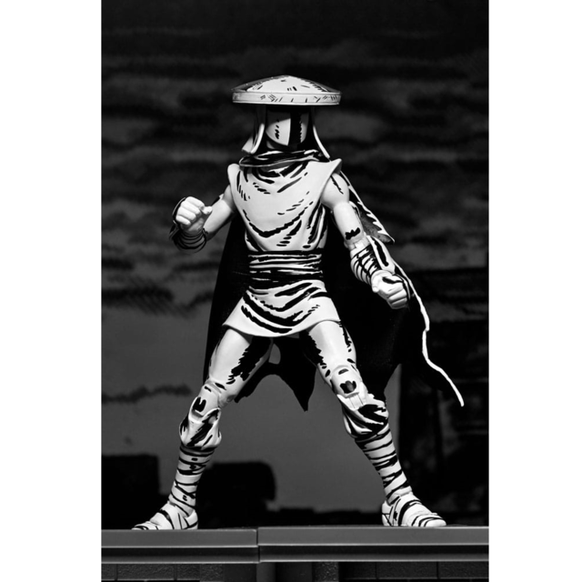 NECA Teenage Mutant Ninja Turtles Elite Guard (Black & White Variant) Action Figure 18cm