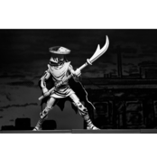 NECA Teenage Mutant Ninja Turtles Elite Guard (Black & White Variant) Action Figure 18cm