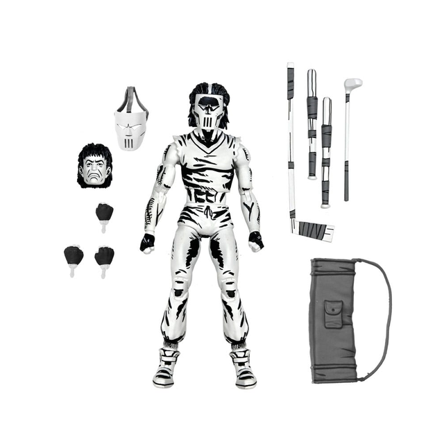 NECA Teenage Mutant Ninja Turtles Casey Jones (Black & White Variant) Action Figure 18cm