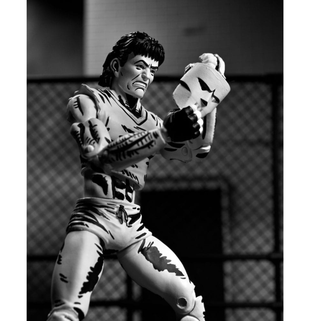 NECA Teenage Mutant Ninja Turtles Casey Jones (Black & White Variant) Action Figure 18cm