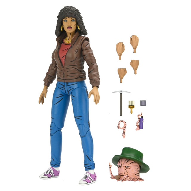 NECA Teenage Mutant Ninja Turtles April O'Neil (Mirage Comics) Action Figure 18cm