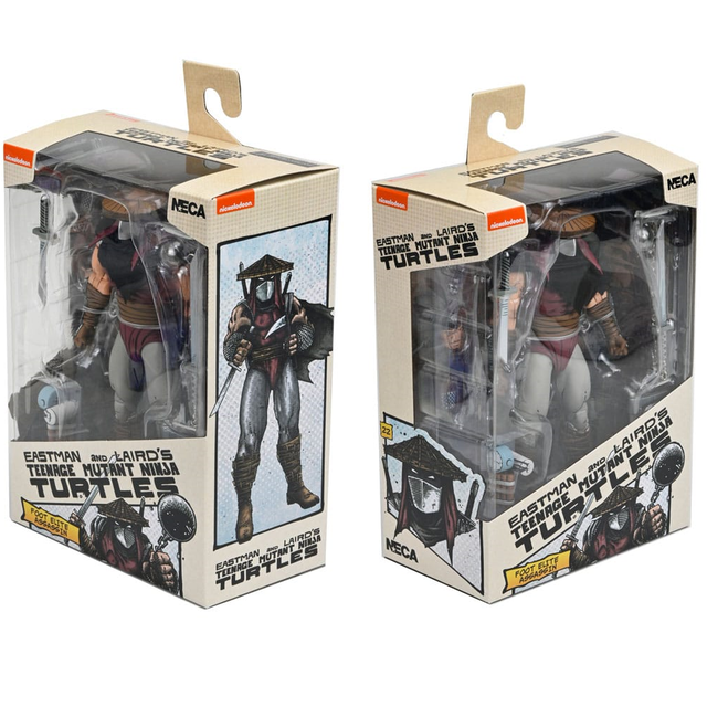 NECA Teenage Mutant Ninja Turtles Elite Foot Assassin (Classic Colors) Action Figure 18cm