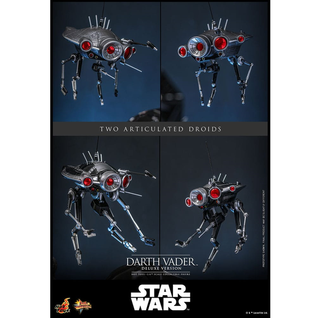 Star Wars: Episode III Revenge of the Sith Movie Masterpiece Action Figure 1/6 Darth Vader Deluxe Version 35cm