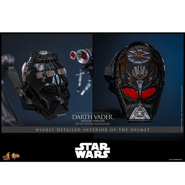 Star Wars: Episode III Revenge of the Sith Movie Masterpiece Action Figure 1/6 Darth Vader Deluxe Version 35cm
