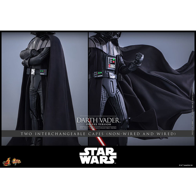 Star Wars: Episode III Revenge of the Sith Movie Masterpiece Action Figure 1/6 Darth Vader Deluxe Version 35cm