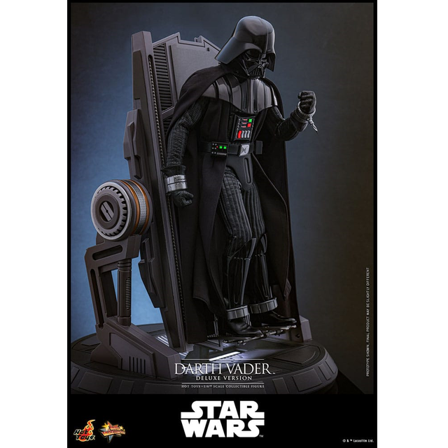 Star Wars: Episode III Revenge of the Sith Movie Masterpiece Action Figure 1/6 Darth Vader Deluxe Version 35cm