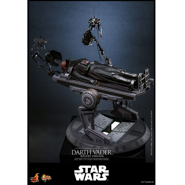 Star Wars: Episode III Revenge of the Sith Movie Masterpiece Action Figure 1/6 Darth Vader Deluxe Version 35cm