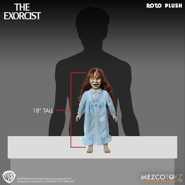 The Exorcist MDS Roto Plush Doll Regan MacNeil 46cm