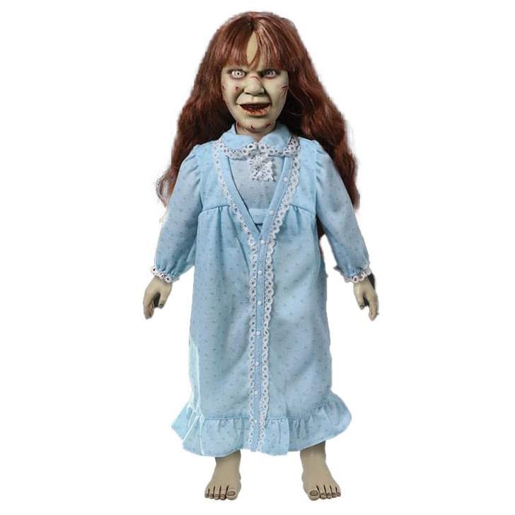Mezco Toyz The Exorcist Plush Doll Regan MacNeil afbeelding