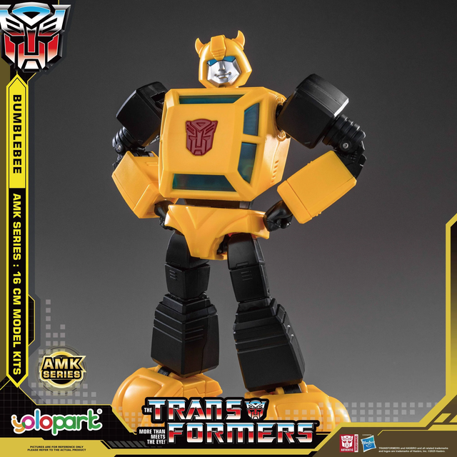 Transformers Generation One AMK Series Bumblebee Plastic Model Kit 16cm