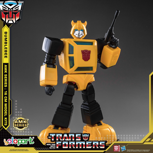 Transformers Generation One AMK Series Bumblebee Plastic Model Kit 16cm