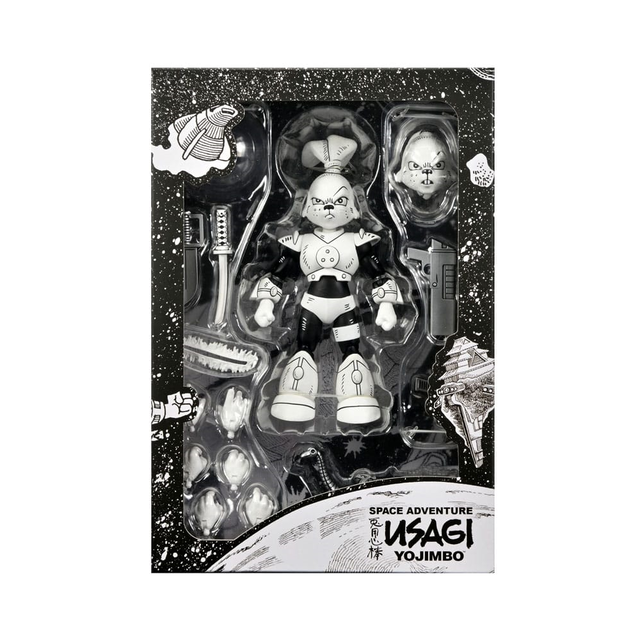 Space Usagi Yojimbo Black & White Figure 15cm