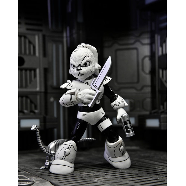 Space Usagi Yojimbo Black & White Figure 15cm
