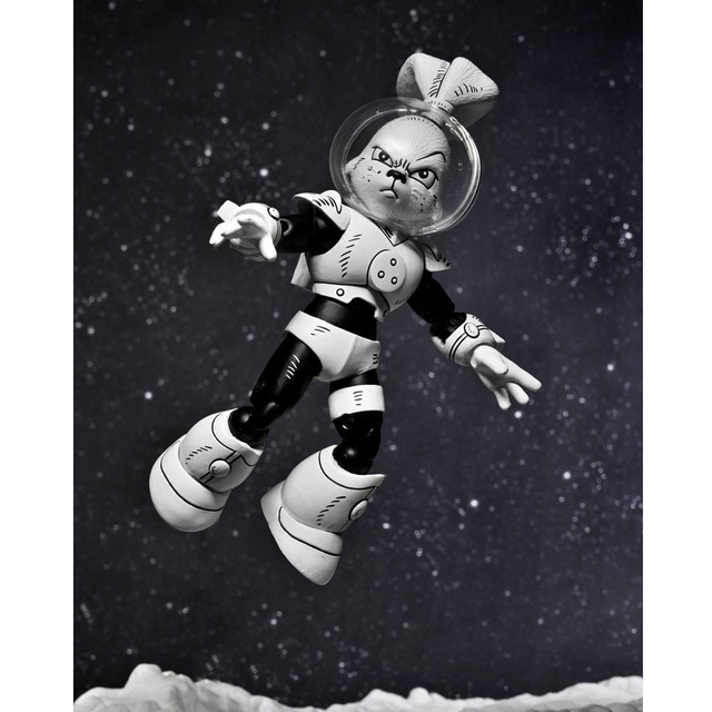 Space Usagi Yojimbo Black & White Figure 15cm