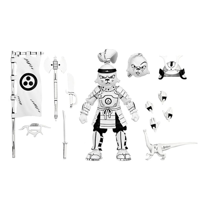 Samurai Usagi Yojimbo Black & White Figure 15cm