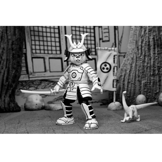 Samurai Usagi Yojimbo Black & White Figure 15cm