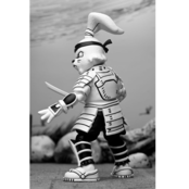 Samurai Usagi Yojimbo Black & White Figure 15cm