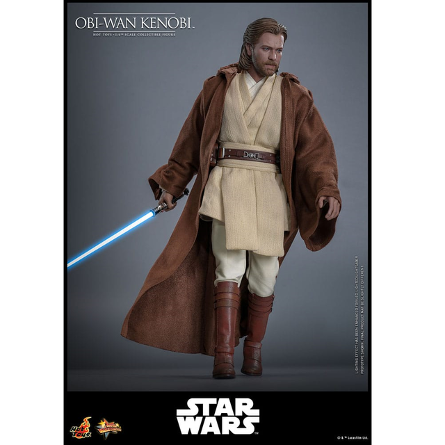 Star Wars: Episode II Attack of the Clones 1/6 Obi-Wan Kenobi Action Figure 31cm