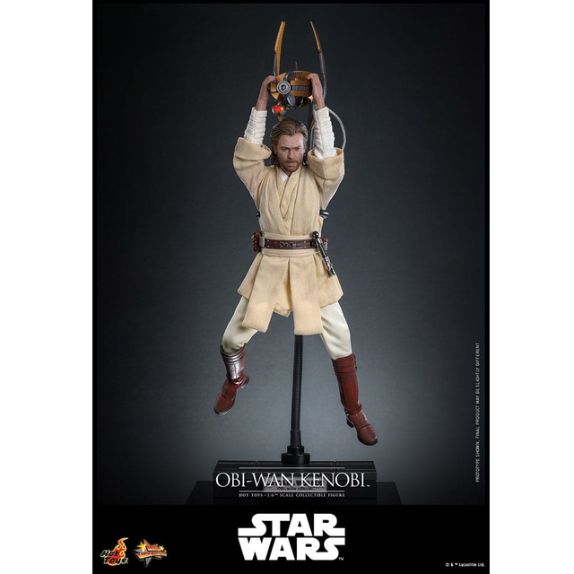 Star Wars: Episode II Attack of the Clones 1/6 Obi-Wan Kenobi Action Figure 31cm