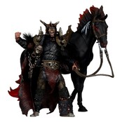 Spawn Bloodaxe with Horse (Spawn: The Dark Ages) 18cm