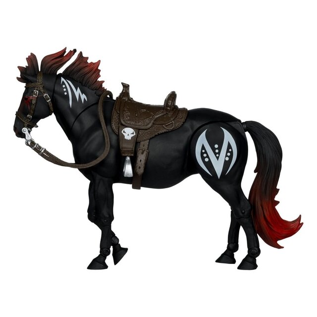 Spawn Bloodaxe with Horse (Spawn: The Dark Ages) 18cm