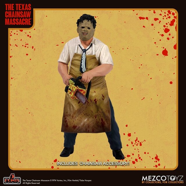The Texas Chainsaw Massacre (1974) Leatherface 5 Points Action Figure 10cm