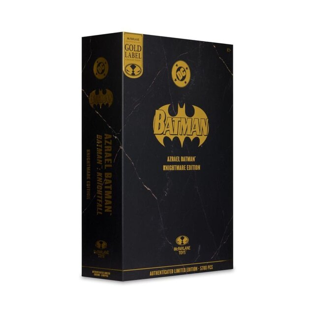 DC Multiverse Azrael Batman (Batman: Knightfall) Knightmare Edition (Gold Label) 18cm