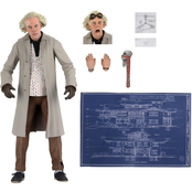 Back to the Future Action Figure Ultimate Doc Brown 18cm