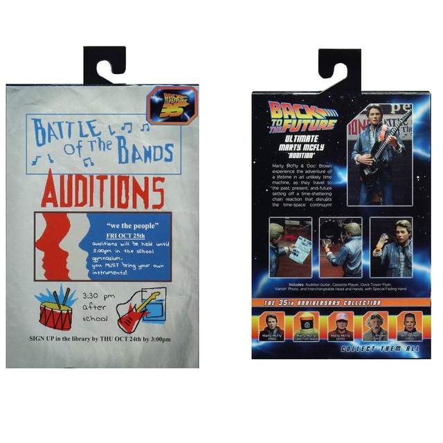 Back to the Future Action Figure Ultimate Marty McFly (Audition) 18cm