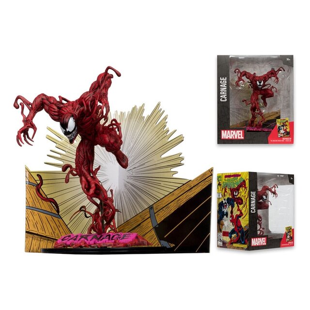 Marvel Collection PVC Statue 1/10 Carnage (The Amazing Spider-Man #362) 18cm