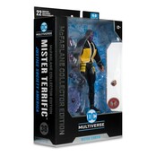 McFarlane Collector Edition Mister Terrific (JSA) Red Platinum Action Figure 18cm